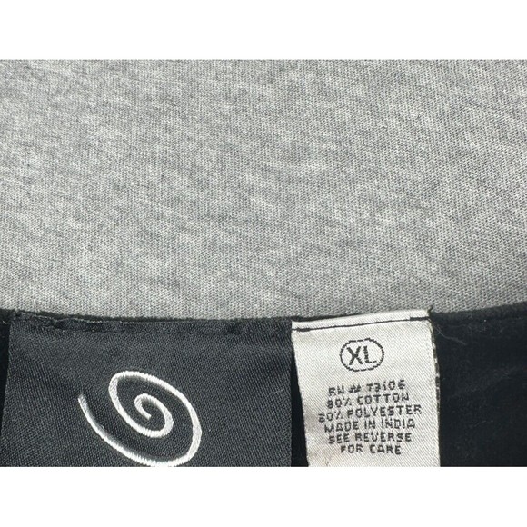 Michael Simon Event Snowman Ugly Christmas Sweater Sequin‎ XL Black - READ - Picture 4 of 11